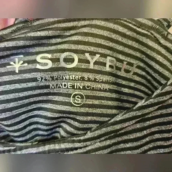 Soybu‎ Women's Tahiti Athletic Stretchy Mini Dress Sz Small Built In Bra - Picture 4 of 4